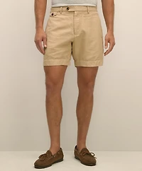 7" Linen Cotton Shorts