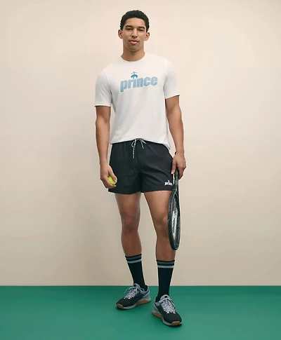 Brooks Brothers X Prince Performance Cotton Blend Drawstring Shorts