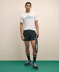 Brooks Brothers X Prince Performance Cotton Blend Drawstring Shorts