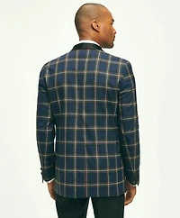 Classic Fit Wool Tartan Dinner Jacket