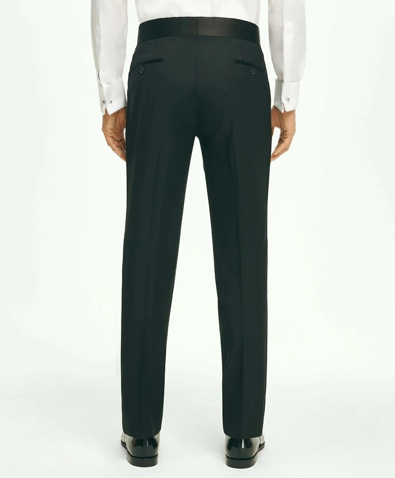 Classic Fit Merino Wool Twill 1818 Tuxedo Pants