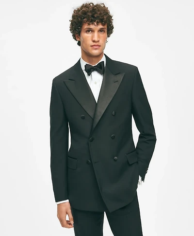 Black Fleece Peak Lapel Tuxedo Wool-Silk