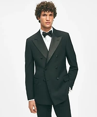 Black Fleece Peak Lapel Tuxedo Wool-Silk