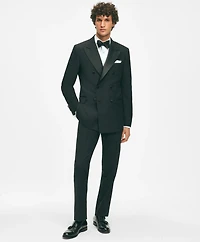 Black Fleece Peak Lapel Tuxedo Wool-Silk