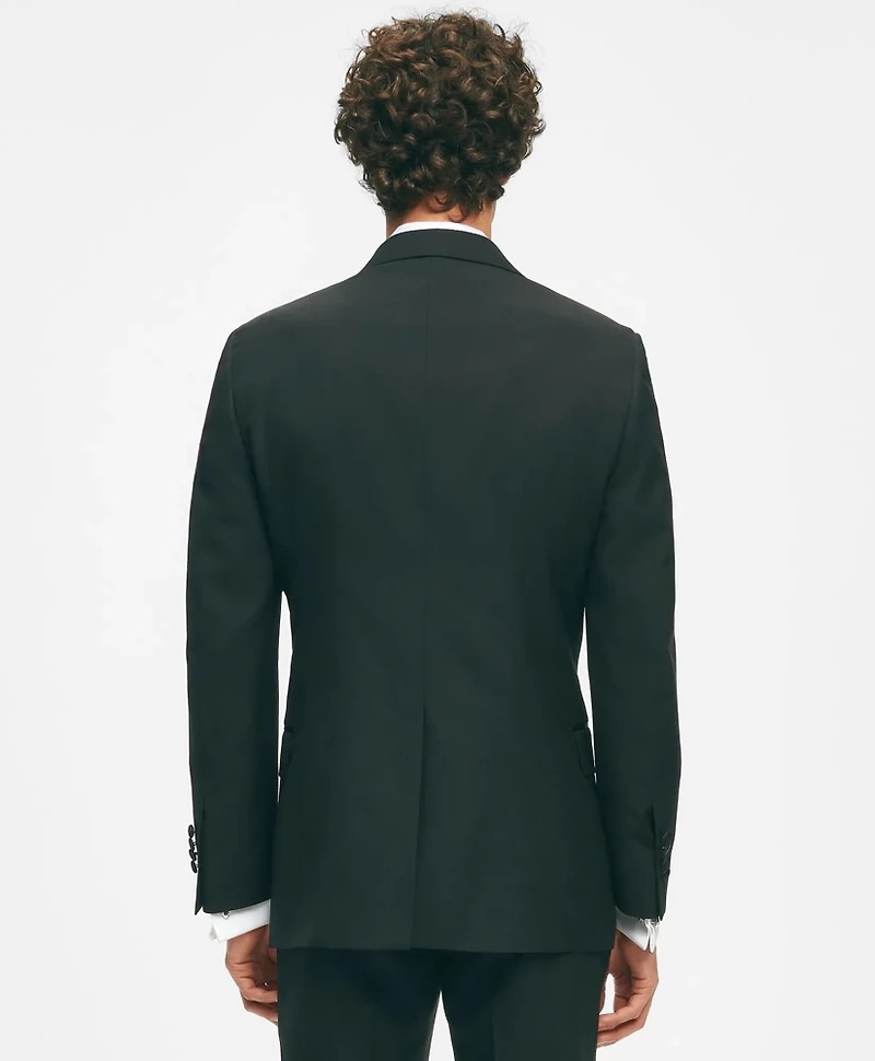 Black Fleece Peak Lapel Tuxedo Wool-Silk