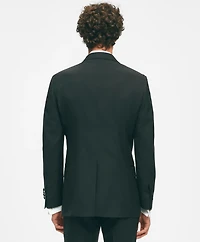 Black Fleece Peak Lapel Tuxedo Wool-Silk