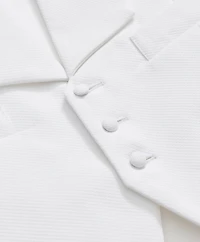 Black Fleece Formal Vest Cotton Pique