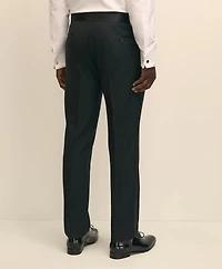 Traditional Fit Merino Wool Twill 1818 Tuxedo Pants