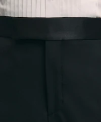 Slim Fit Merino Wool Twill 1818 Tuxedo Pants
