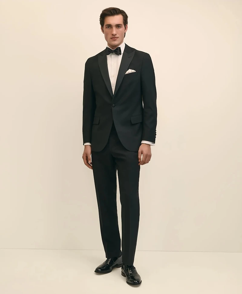 Brooks Brothers Explorer Collection Classic Fit Wool Tuxedo Jacket