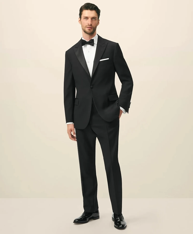 Classic Fit Wool 1818 Peak Lapel Tuxedo