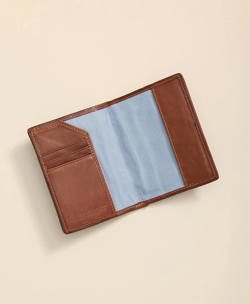 Smathers & Branson Needlepoint BB Uniform Passport Case