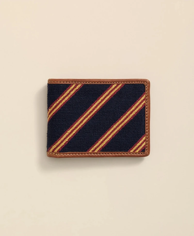 Smathers & Branson Needlepoint BB Uniform Wallet