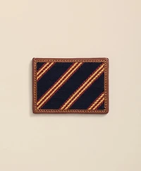 Smathers & Branson Needlepoint BB Uniform Card Case