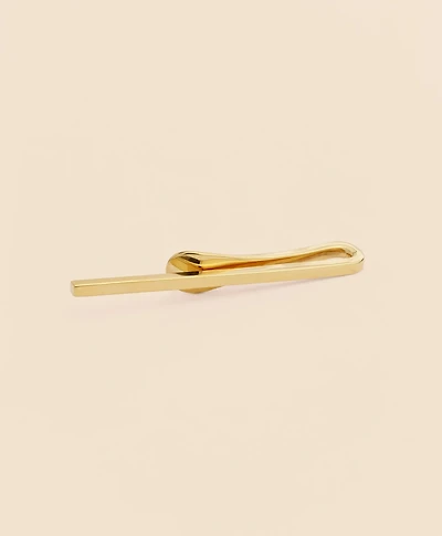 Sterling Silver Gold-Plated Tie Clip
