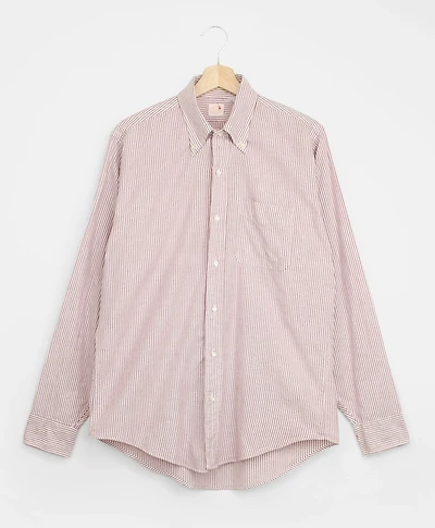 Vintage Brooks Brothers BrooksGate™ University Stripe Oxford Cloth Button Down Shirt, 1980s, 15.5