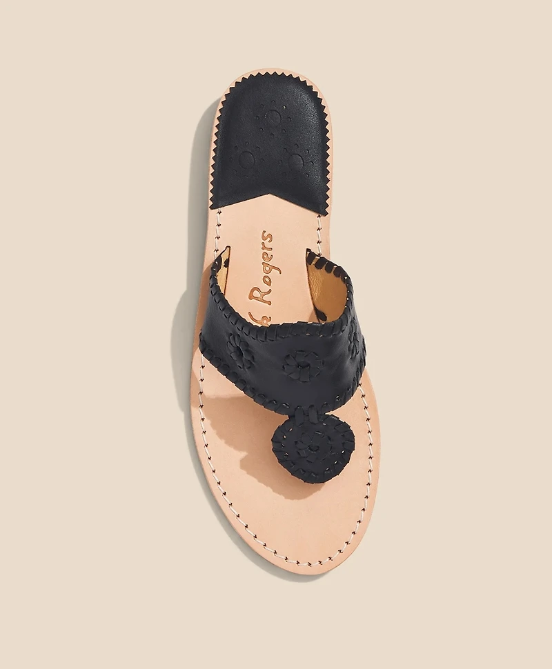 Jack Rogers Flat Leather Sandals