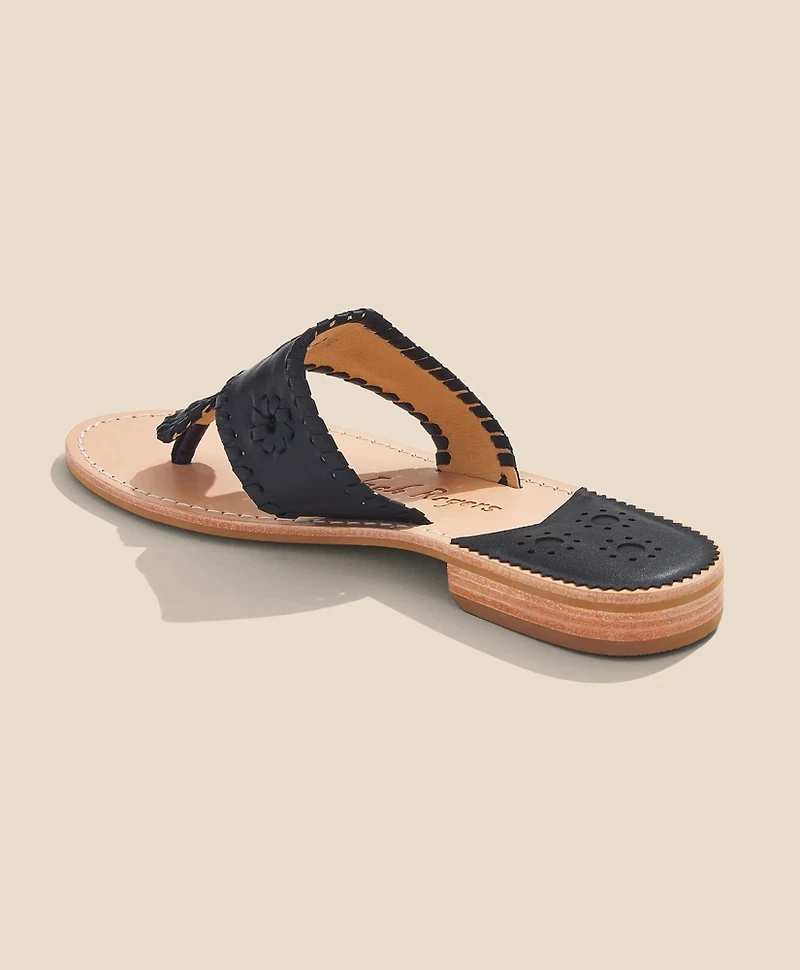 Jack Rogers Flat Leather Sandals