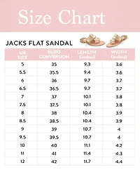 Jack Rogers Flat Leather Sandals