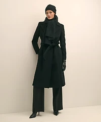 Cotton-Alpaca-Wool Blend Hat & Scarf Boxed Set