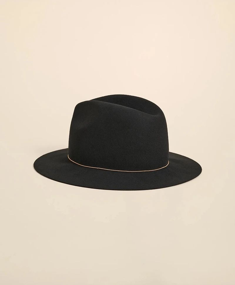 Eugenia Kim Brushed Wool Sandy Chain Hat