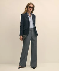 Wool Two-Button Blazer