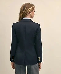 Wool Two-Button Blazer