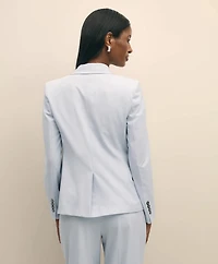 The Essentials Wool Peak Lapel Jacket