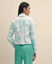 Cotton Dobby Bermuda Toile Jacket