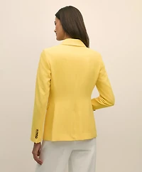 Fine Twill Peak Lapel Jacket
