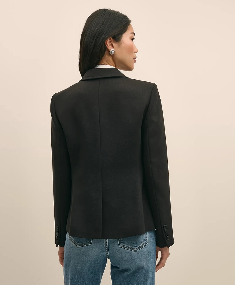 Wool-Blend Horsebit Detail  Jacket