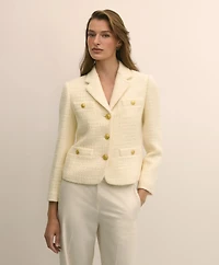 Boucle Notch-Lapel Jacket