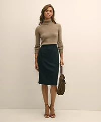 Cashmere Pencil Skirt