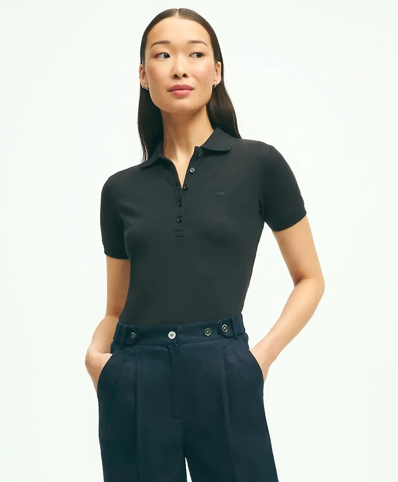 Supima<sup>®</sup> Cotton Stretch Pique Polo Shirt