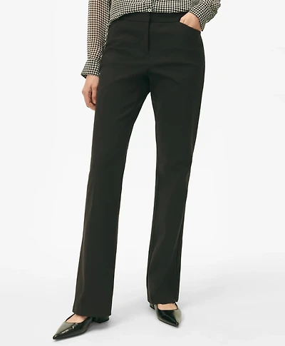 Bi-Stretch Flare Pants