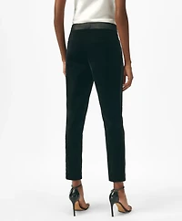 Slim Tuxedo Pants Velvet