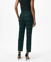 Slim Dress Pants Black Watch Twill
