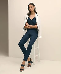 Slim Fit Side-Zip Pant Cotton Faille