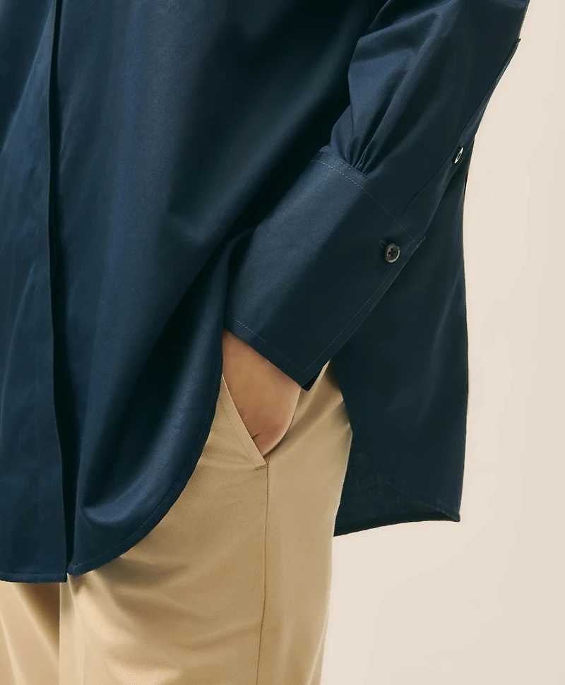 Relaxed Shirt Supima<sup>®</sup> Cotton Sateen