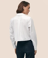 Cropped Shirt Stretch Supima<sup>®</sup> Cotton