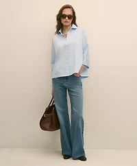 Supima<sup>®</sup> Cotton Relaxed Dolman-Sleeve Shirt