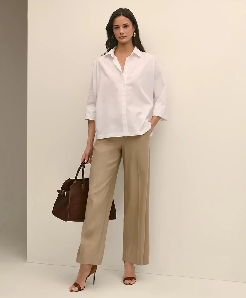 Supima<sup>®</sup> Cotton Relaxed Dolman-Sleeve Shirt