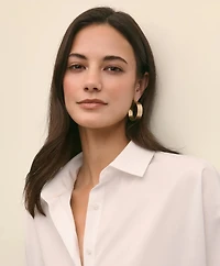Supima<sup>®</sup> Cotton Relaxed Dolman-Sleeve Shirt