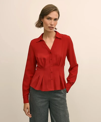 Viscose Peplum Blouse