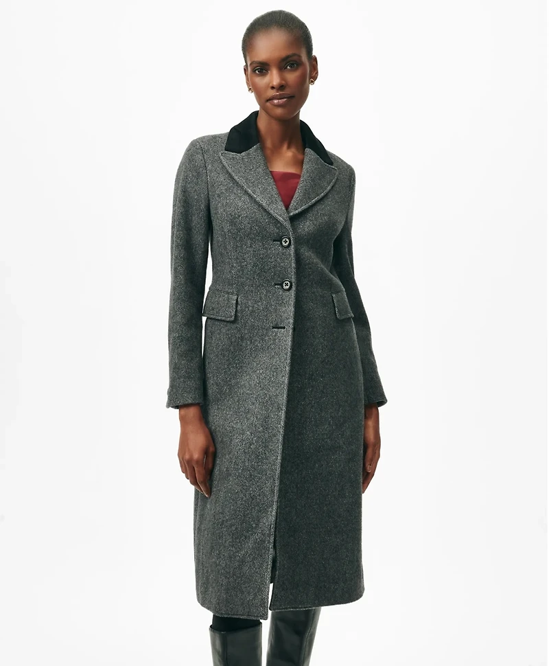 Chesterfield Coat Wool Blend