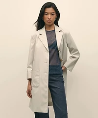 Water-Resistant Taffeta Coat