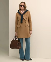 Wool Oversized Shawl Collar Coat