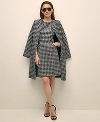 Cotton-Blend Boucle Sheath Dress & Jacket Set