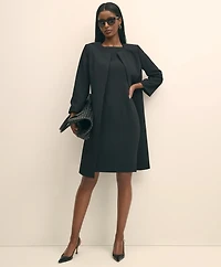 Crepe Jacket & Dress Set