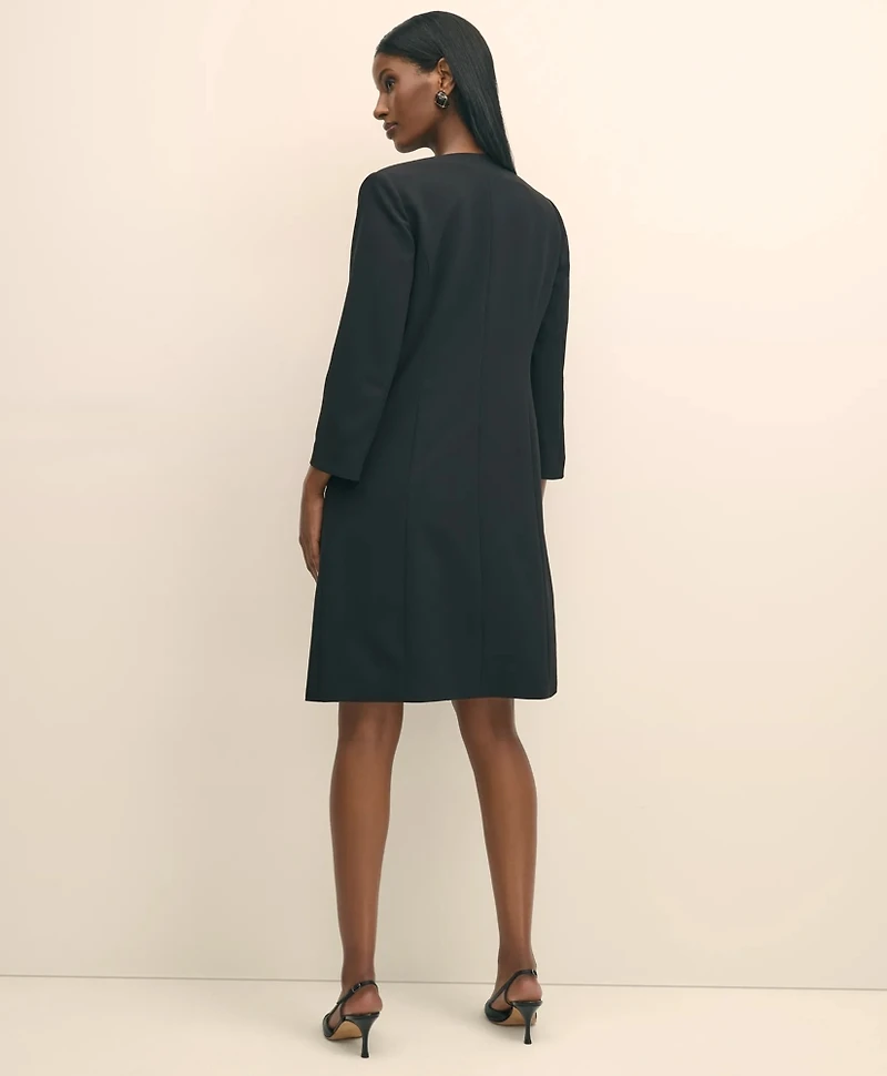Crepe Jacket & Dress Set